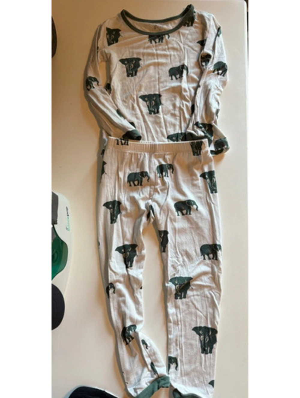 Kyte baby pine elephant pjs 3t play